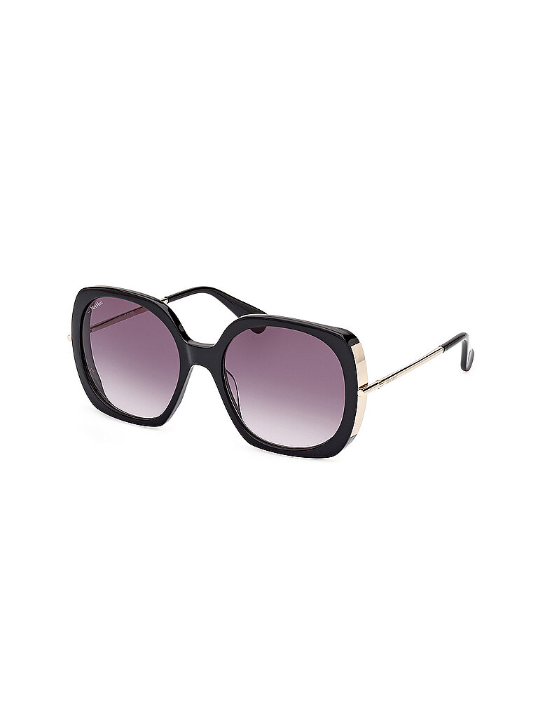 Damen MM0079 MALIBU9 01B Gläser SONNENBRILLEN Acetat Schwarz Rauch Schmetterling Normal Schattiert
