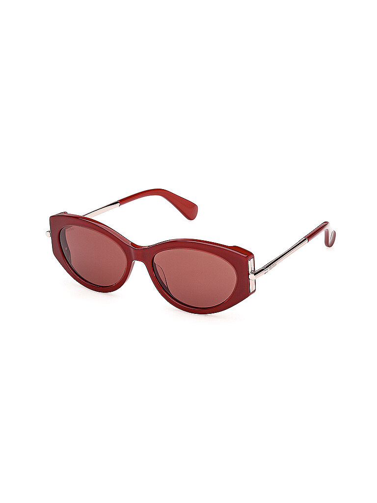Max Mara Damen Max Mara MM0167 ROQUEBRUNE 1 69S Sonnenbrillen Acetat Bordeaux Bordeaux Rund Normal
