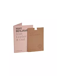 MAX BENJAMIN | Duftkarte CLASSIC COLLECTION Irish Leather & Oud | camel