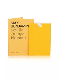 MAX BENJAMIN | Duftkarte CLASSIC COLLECTION Irish Leather & Oud | orange