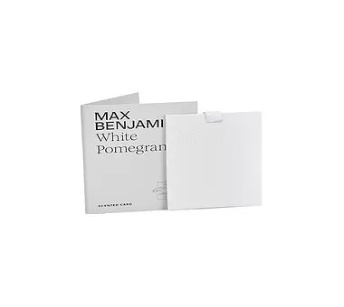 MAX BENJAMIN Duftkarte CLASSIC COLLECTION White Pomegranate