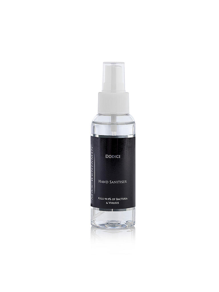 MAX BENJAMIN | Hand Desinfektions Spray Dodici 100ml | schwarz