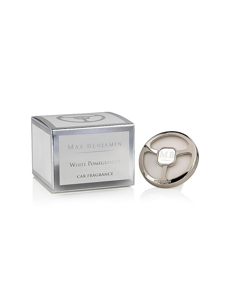 MAX BENJAMIN | Luxus-Autoduft "Classic Collection - White Pomegranate" | weiss