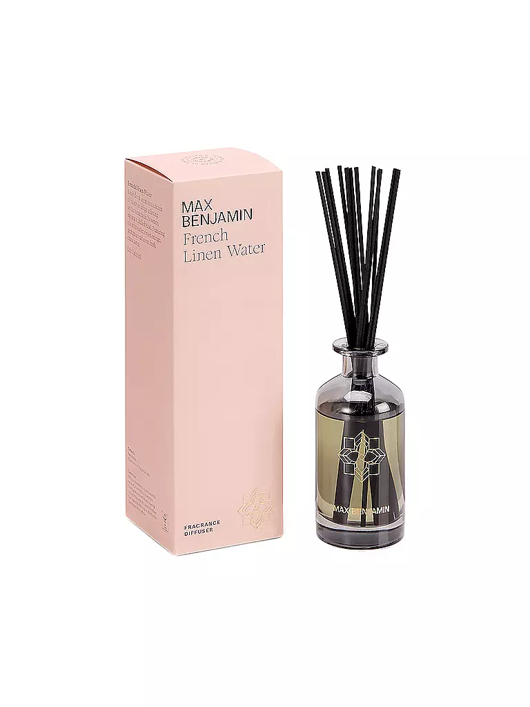MAX BENJAMIN | Raumduft Diffuser CLASSIC COLLECTION 150ml French Linen | rosa