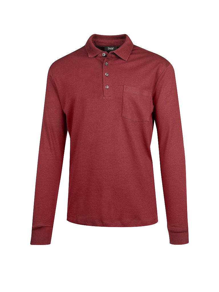 MAX CALVIN Poloshirt rot | M
