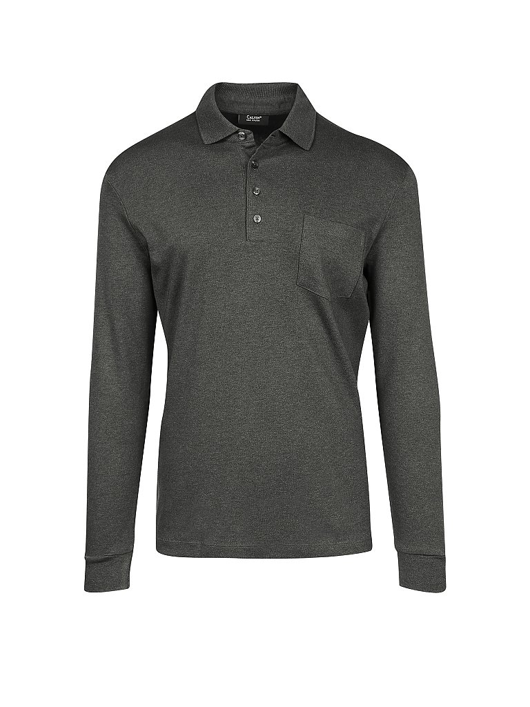 MAX CALVIN Poloshirt grau | M