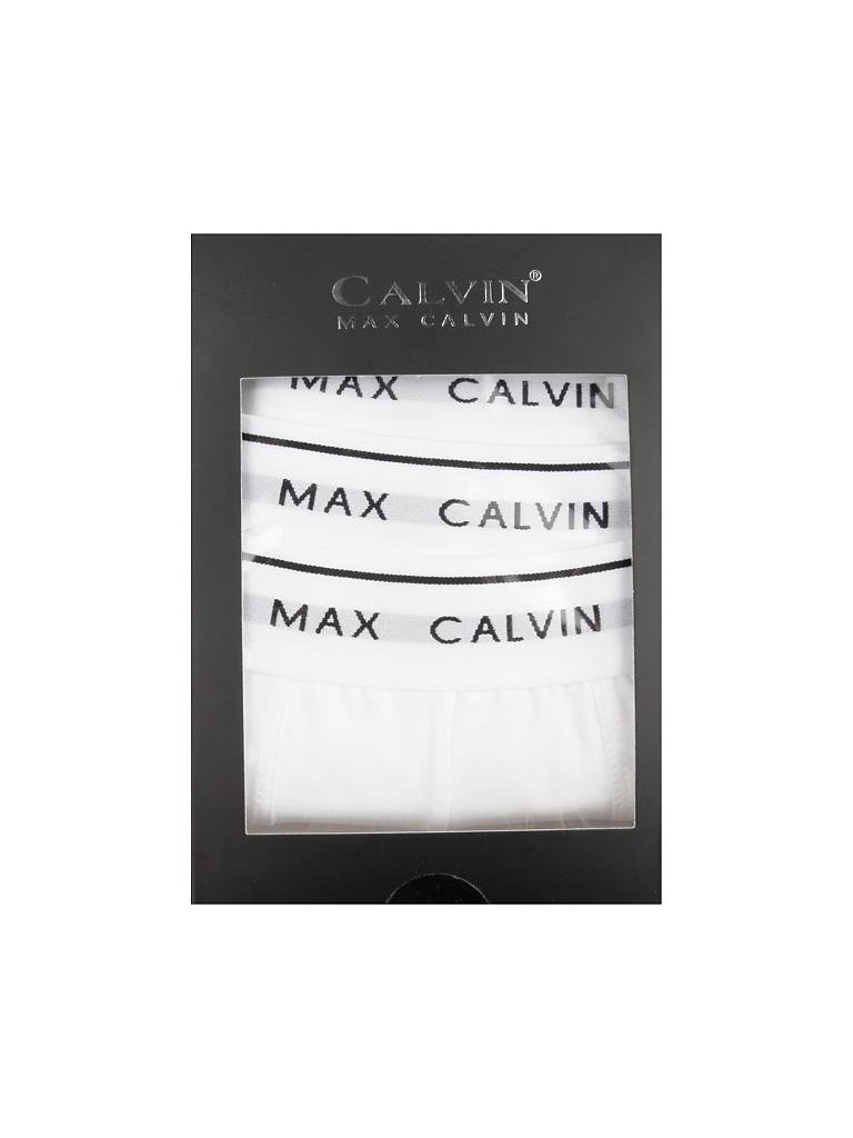 MAX CALVIN | Pant 3-er Pkg. | weiß
