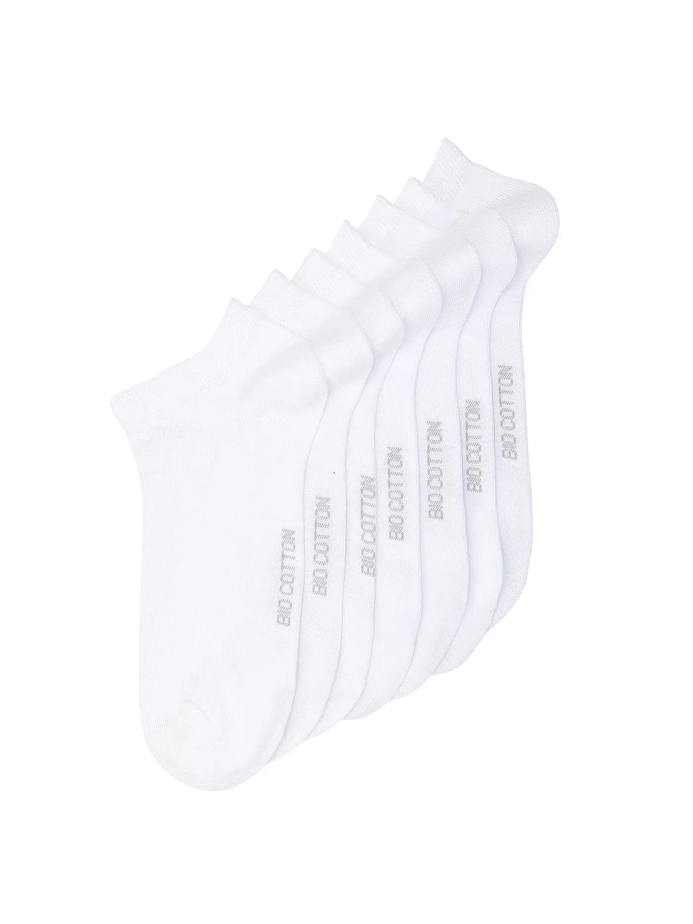 MAX CALVIN | Sneaker Socken 7er Pkg. weiss | weiss
