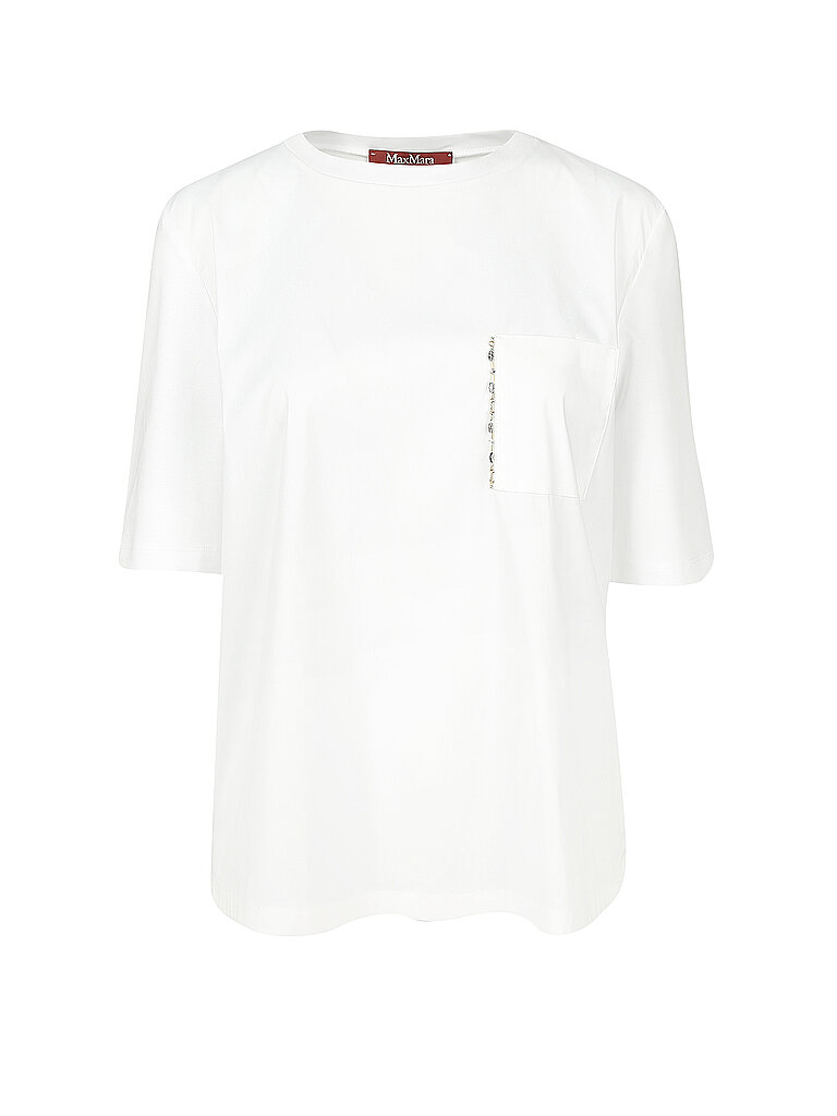 MAX MARA STUDIO Blusenshirt weiß | S