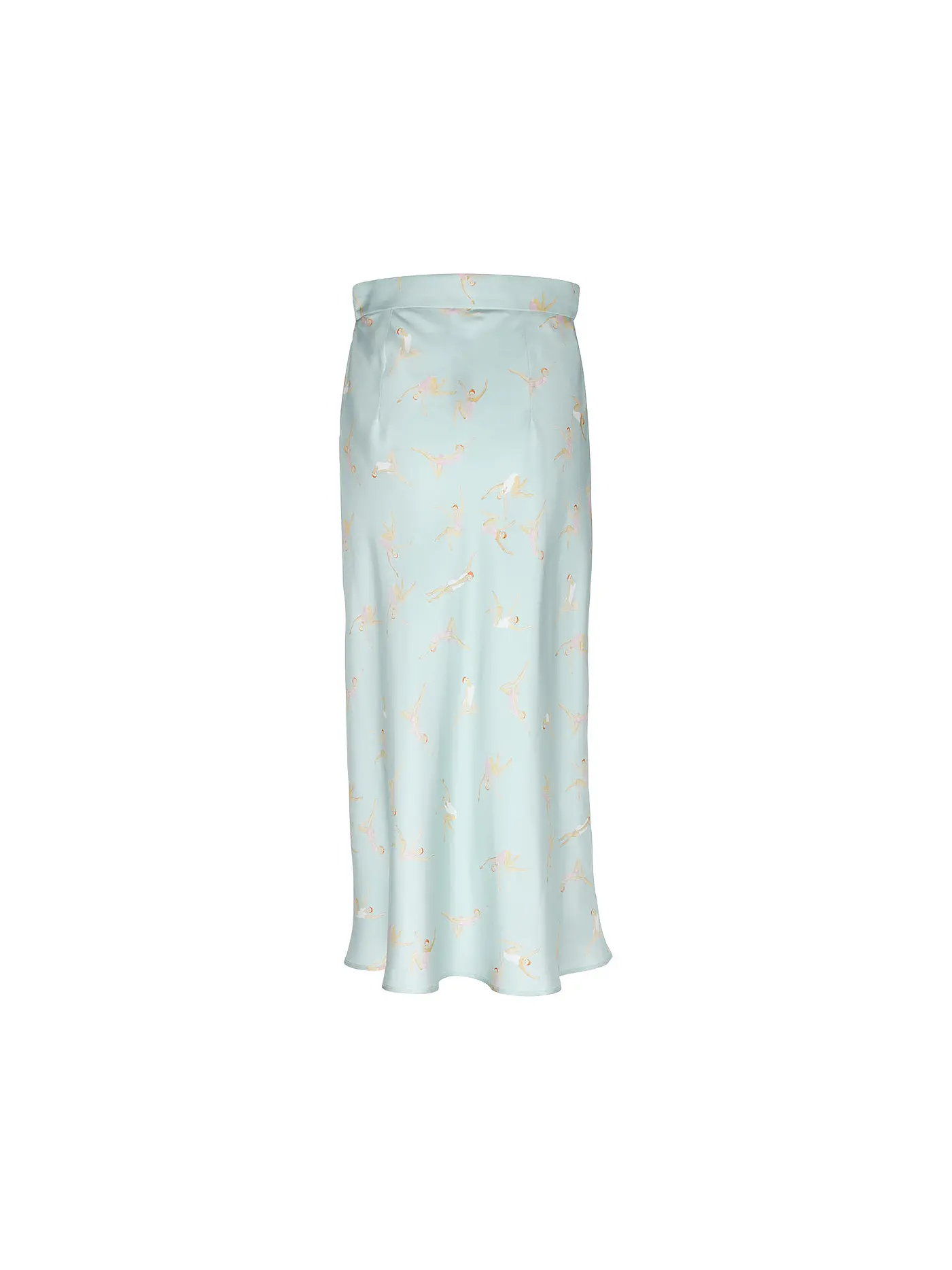 MAX MARA STUDIO | Seidenrock CAVALLO | blau