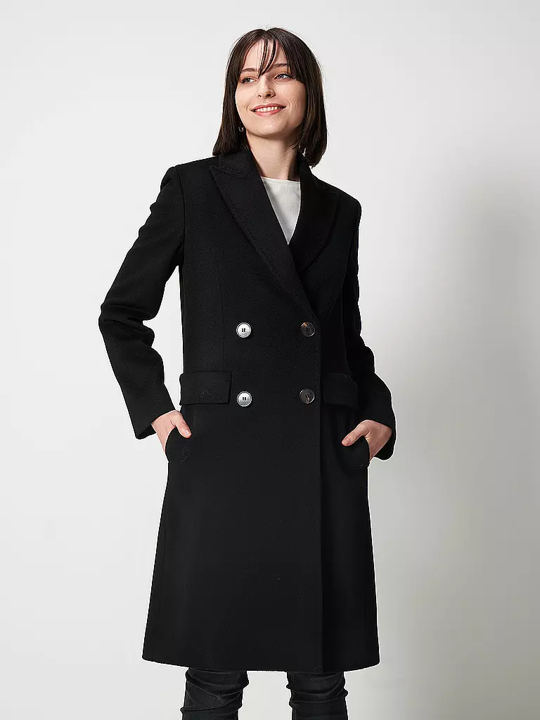 MAX MARA STUDIO | Wollmantel MANUEL | schwarz