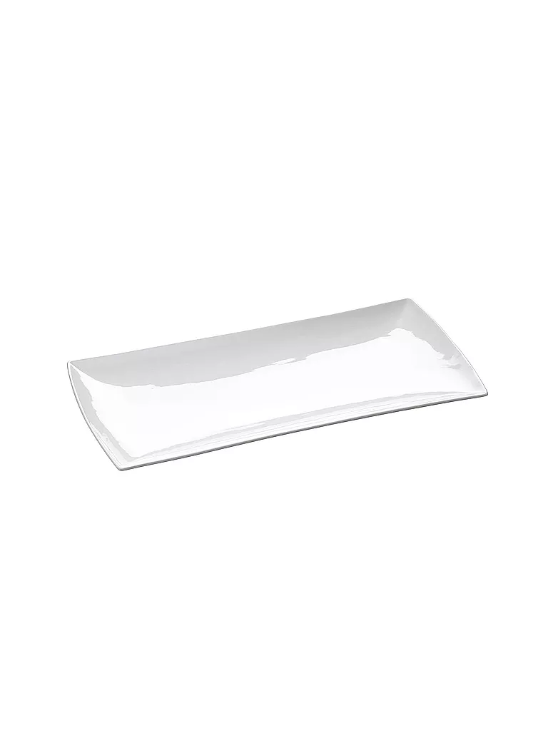 MAXWELL & WILLIAMS | Platte 40 x 20 cm White Basics | weiss