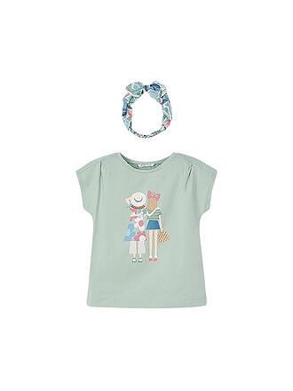 MAYORAL | Mädchen T-Shirt und Haarband