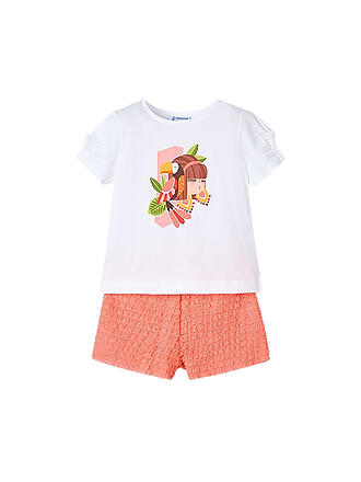 MAYORAL | Mädchen Set 2-teilig T-Shirt und Shorts