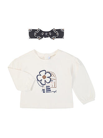 MAYORAL | Baby Langarmshirt mit Haareif