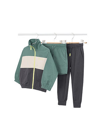 MAYORAL | Jungen Set 3-teilig Jacke, Jogginghose und Shorts