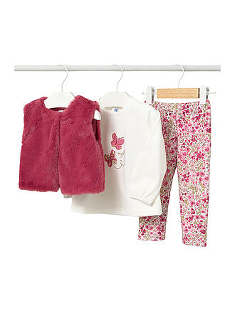 MAYORAL | Baby Set 3-teilig Langarmshirt, Gilet und Leggings