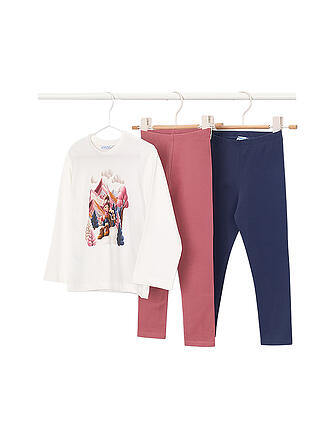 MAYORAL | Mädchen Set 3-tlg. Shirt und zwei Leggings