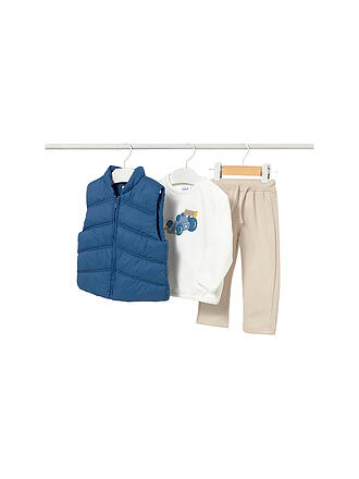 MAYORAL | Baby Set 3-teilig Steppgilet, Pullover und Hose