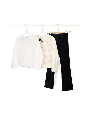 MAYORAL | Mädchen Set 3-teilig Langarmshirt, Jacke und Leggings