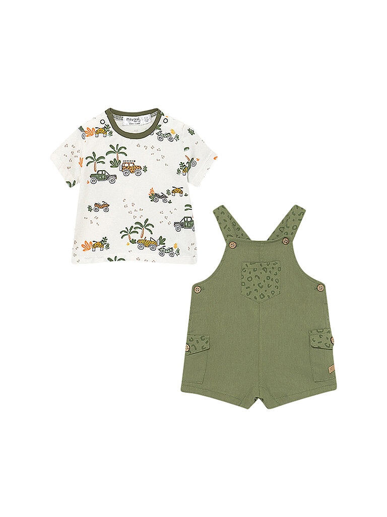 MAYORAL Jungen Babyset 2 teilig olive | 56
