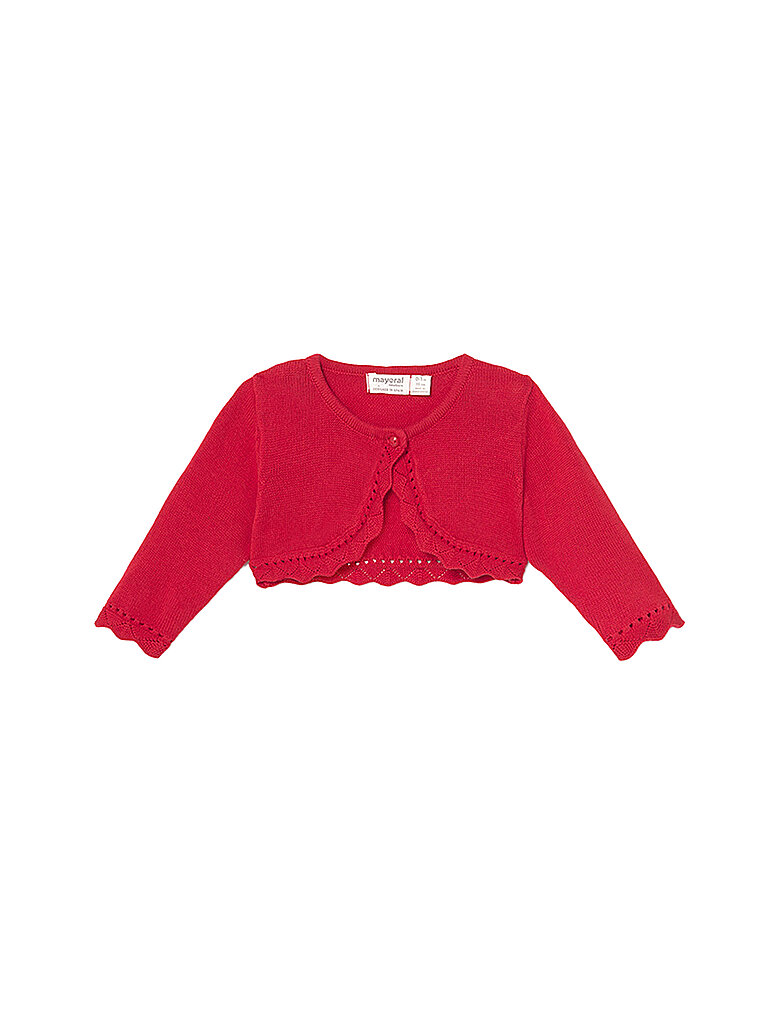 MAYORAL Mädchen Weste cropped rot | 56