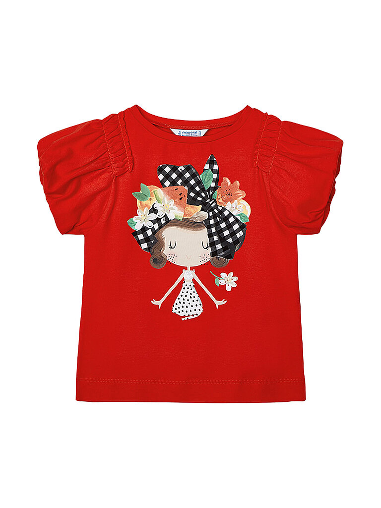 MAYORAL Mädchen T Shirt  rot | 92