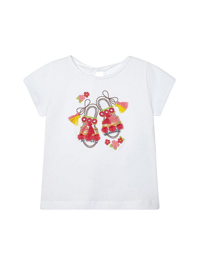 MAYORAL Mädchen T Shirt weiß | 104