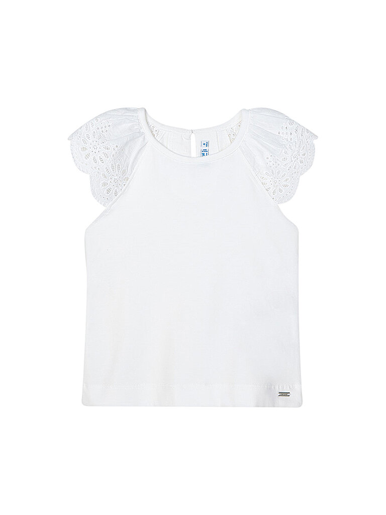 MAYORAL Mädchen T Shirt weiß | 134