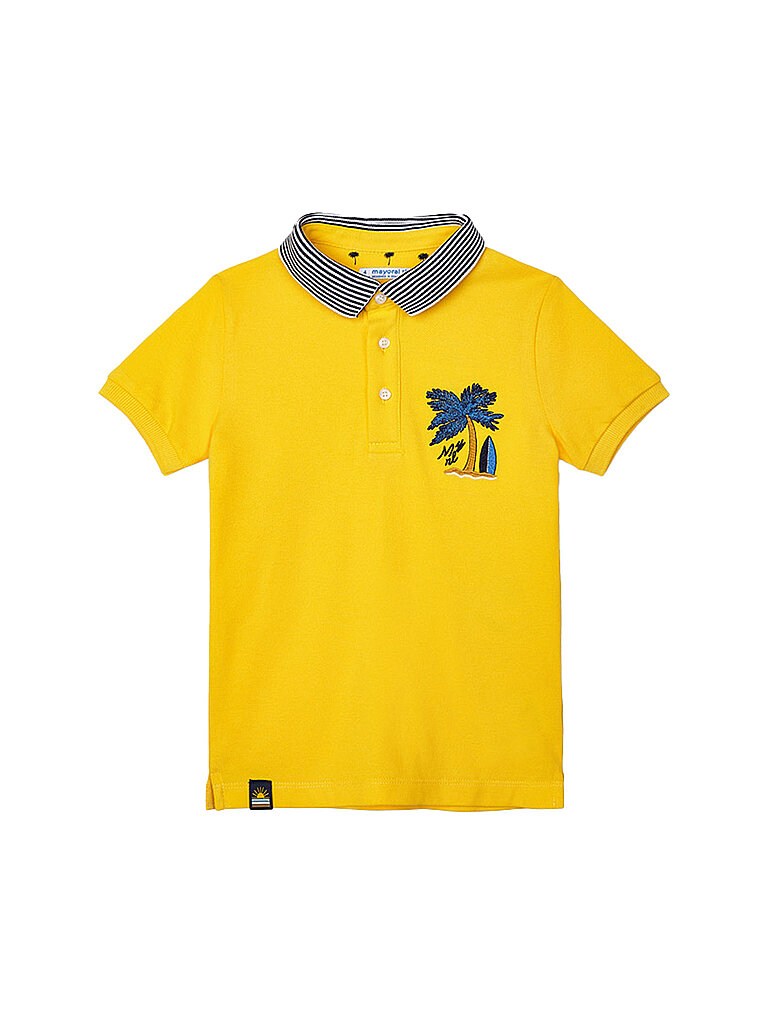 MAYORAL Jungen Poloshirt  gelb | 128