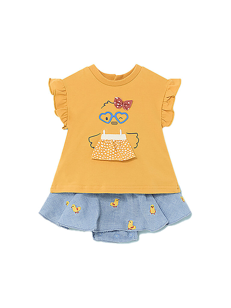 MAYORAL Baby Set 2-teilig T-Shirt mit Rock – MAYORAL