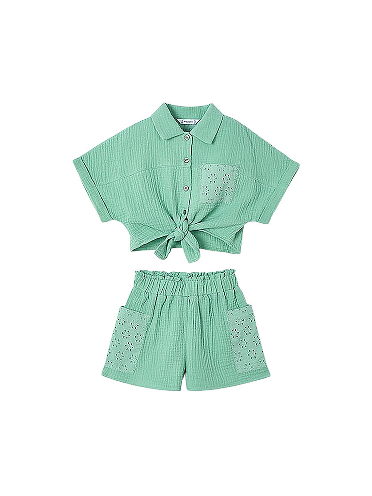 MAYORAL Mädchen Set 2-teilig Bluse und Shorts from Kastner & Öhler DE/AT