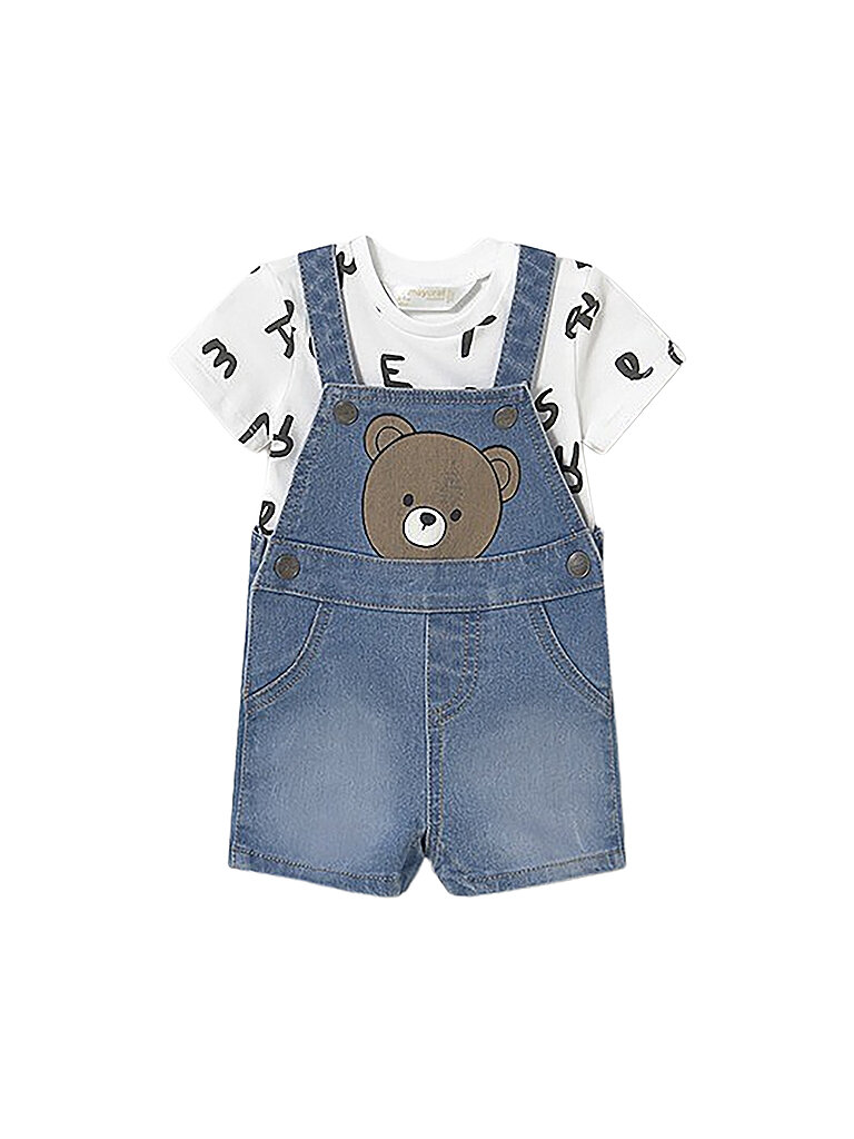 MAYORAL Baby Set 2-teilig T-Shirt und Latzhose – MAYORAL