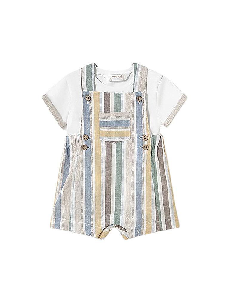MAYORAL Baby Set 2-teilig Latzhose und T-Shirt – MAYORAL