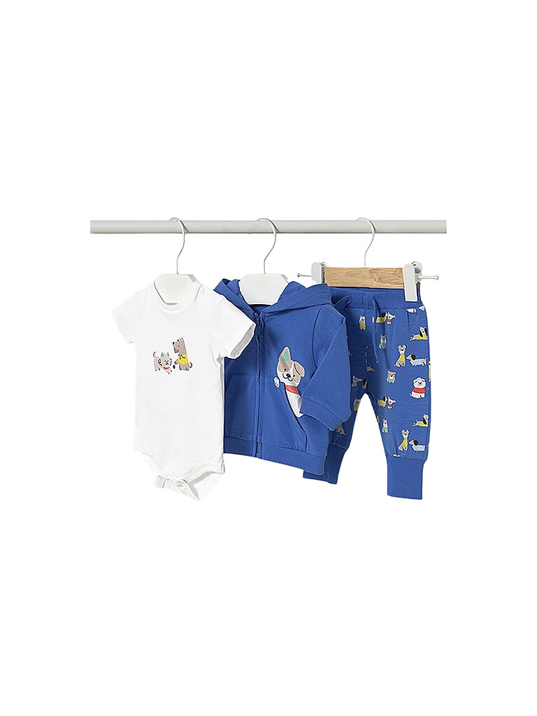 MAYORAL Baby Jogger Set 3-teilig Body, Sweatjacke und Hose – MAYORAL