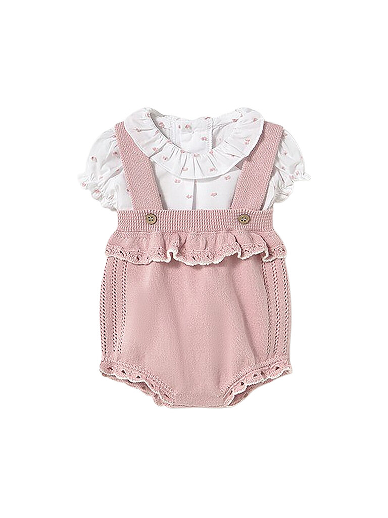 MAYORAL Baby Set 2-teilig Bluse und Latzhose – MAYORAL