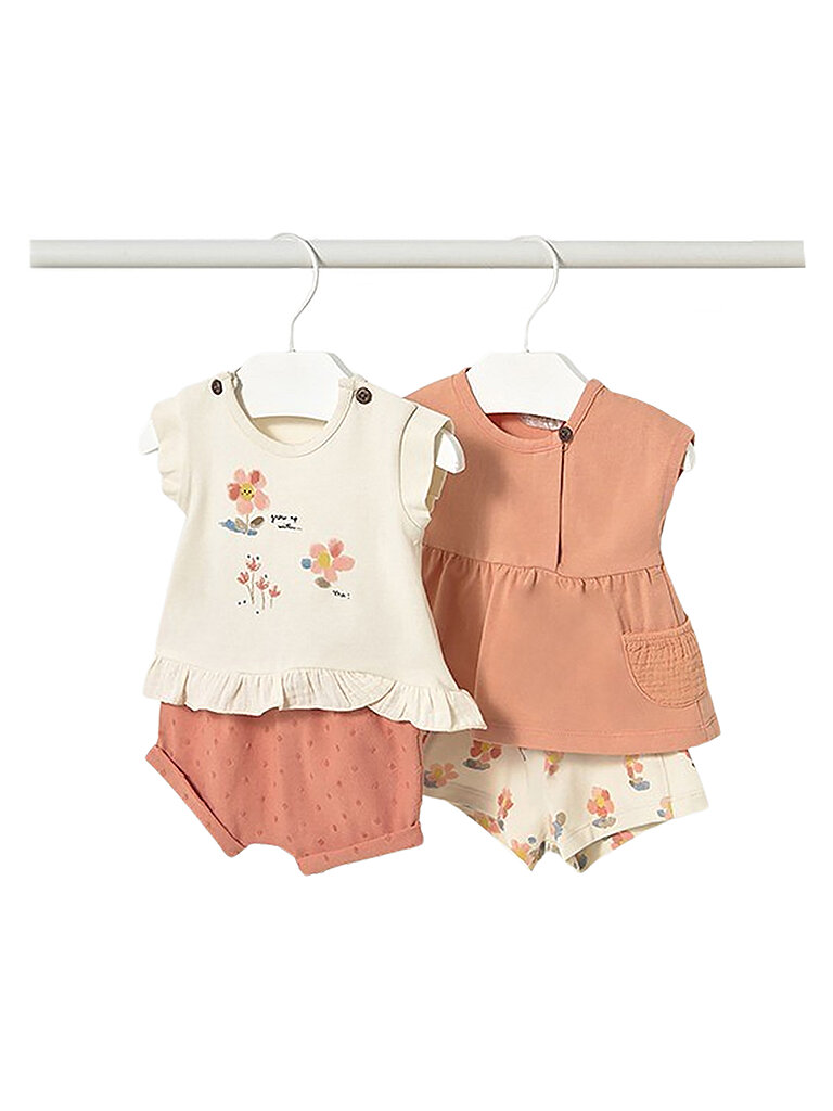 MAYORAL Baby Set 4-teilig T-Shirts und Shorts – MAYORAL