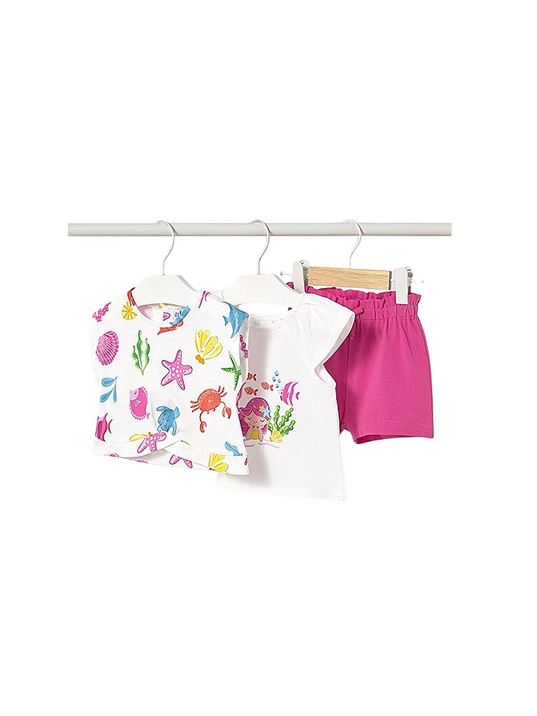 MAYORAL Baby Set 3-teilig T-Shirts und Shorts – MAYORAL