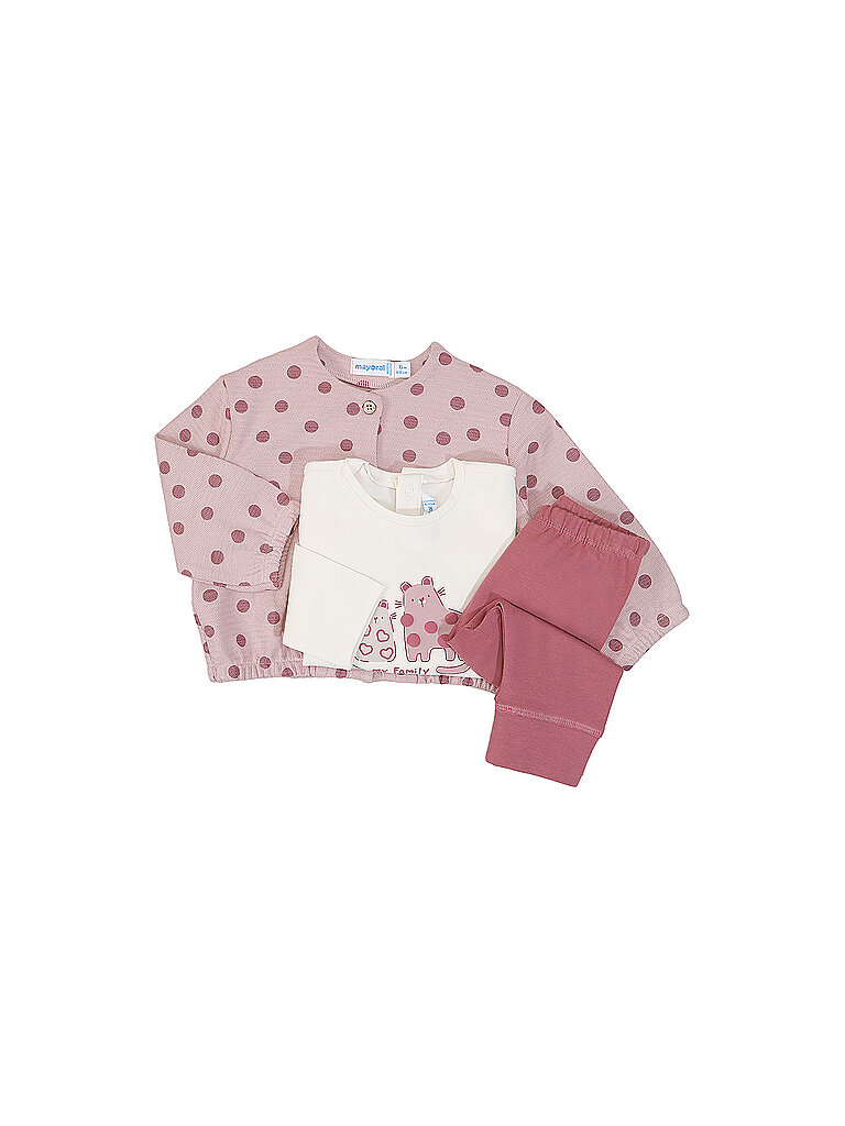 MAYORAL Baby Set 3-Teilig Jäckchen, Langarmshirt und Leggings – MAYORAL