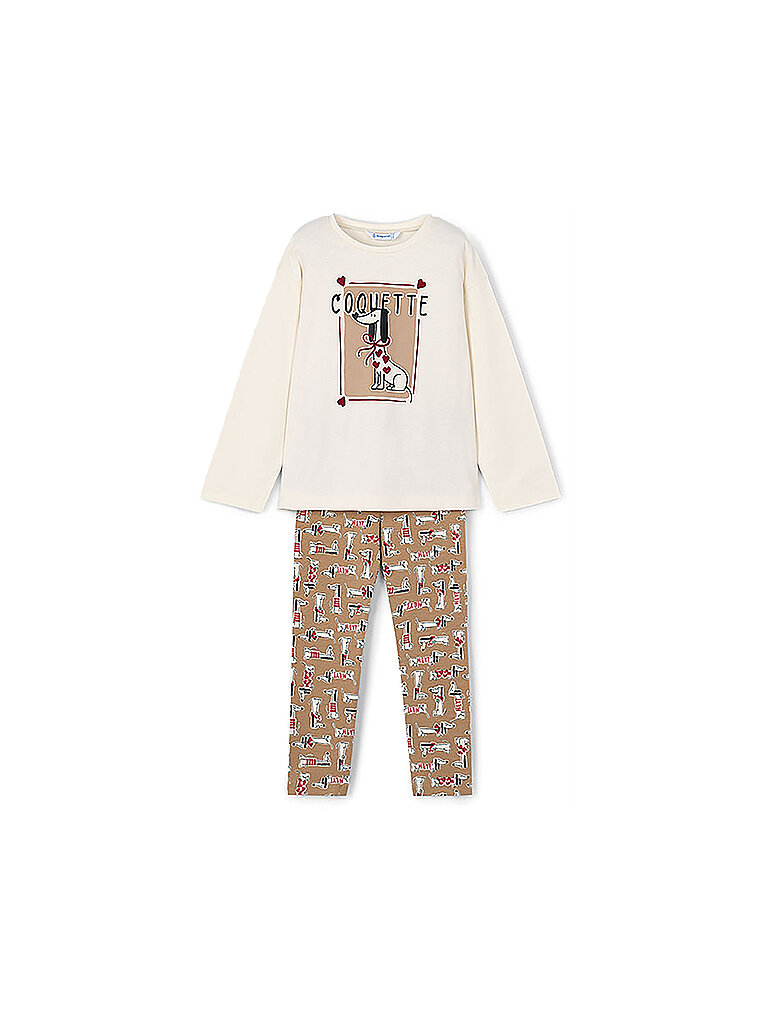 MAYORAL Mädchen Set 2-teilig Langarmshirt und Leggings – MAYORAL