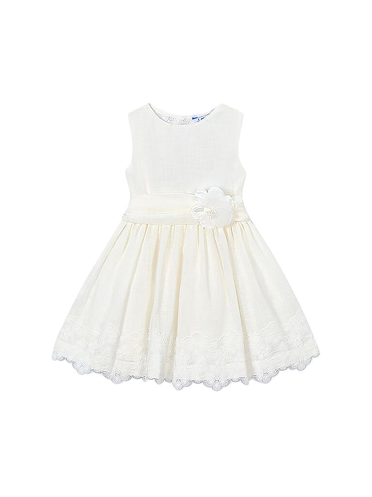 MAYORAL Mädchen Kleid  creme | 104
