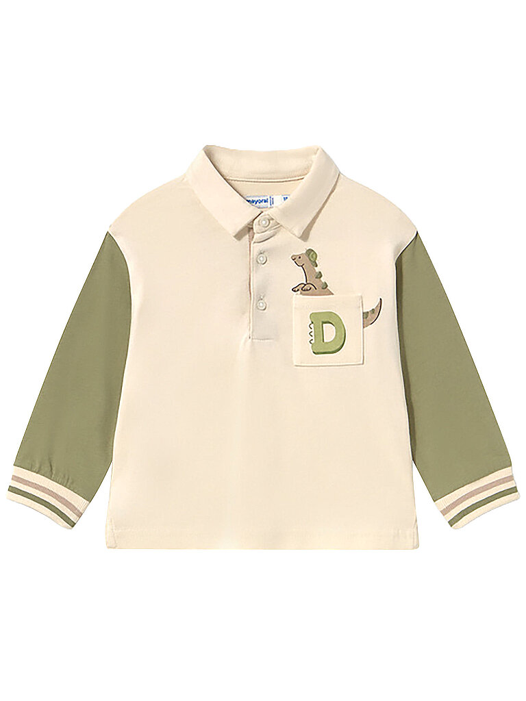 Mayoral Polo-Shirt langarm mit Tasche Dino