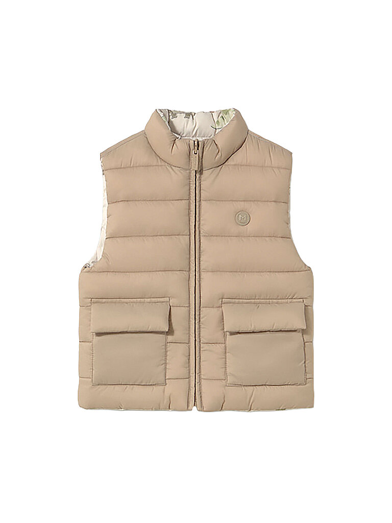 MAYORAL Baby Wendegilet beige | 74