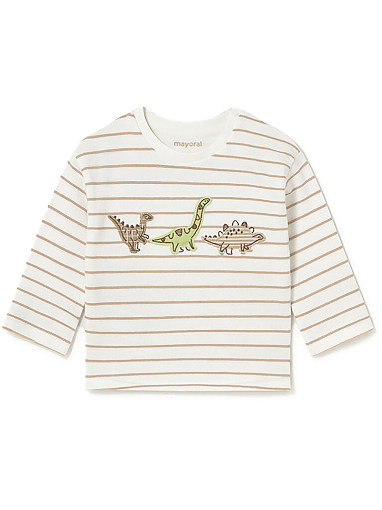 MAYORAL Baby Langarmshirt  beige | 68