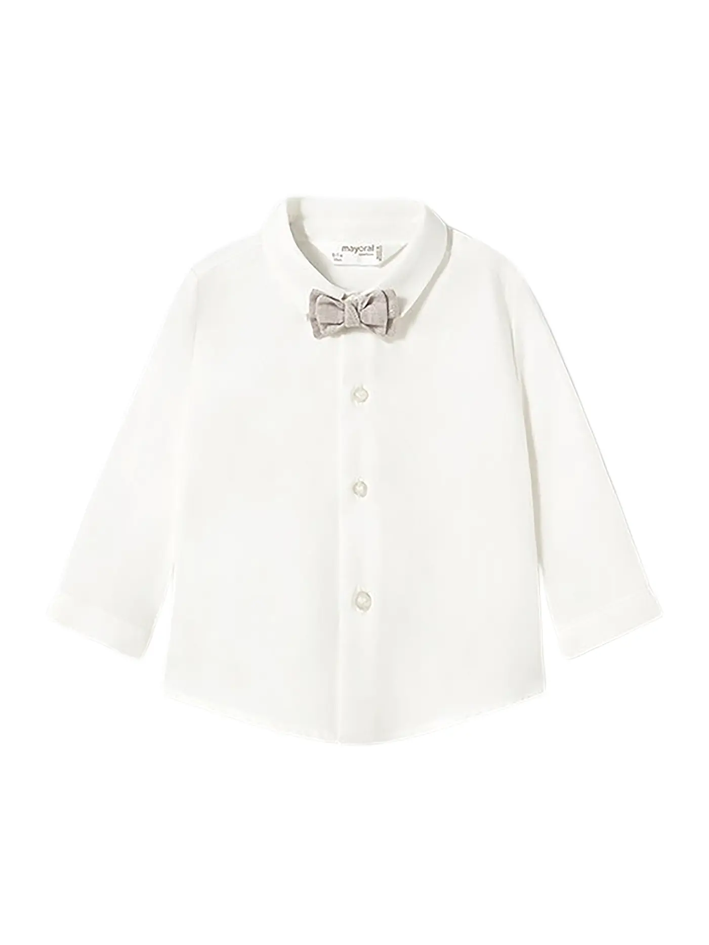 MAYORAL | Baby Hemd mit Fliege | creme