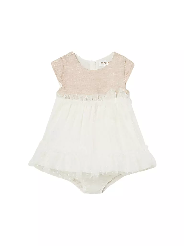 MAYORAL | Baby Kleid mit Höschen | creme