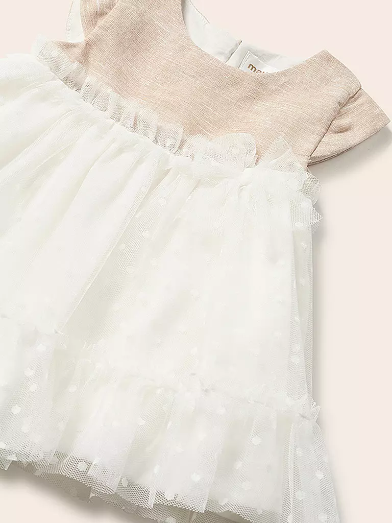 MAYORAL | Baby Kleid mit Höschen | creme