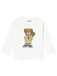 MAYORAL | Baby Langarmshirt | weiss