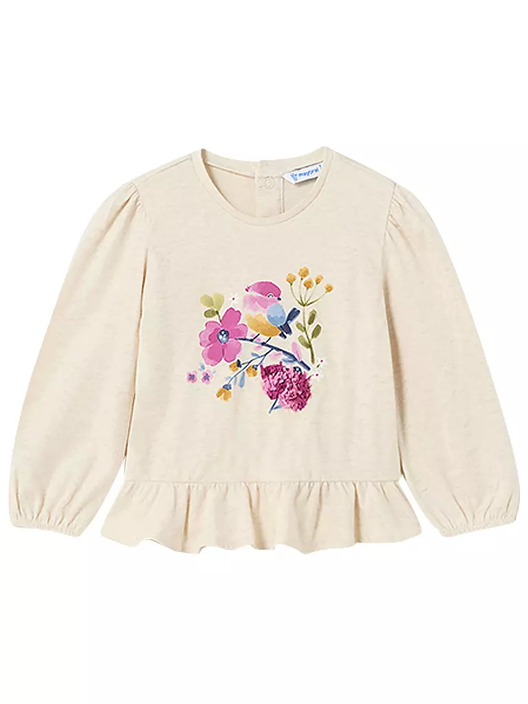 MAYORAL | Baby Langarmshirt | beige