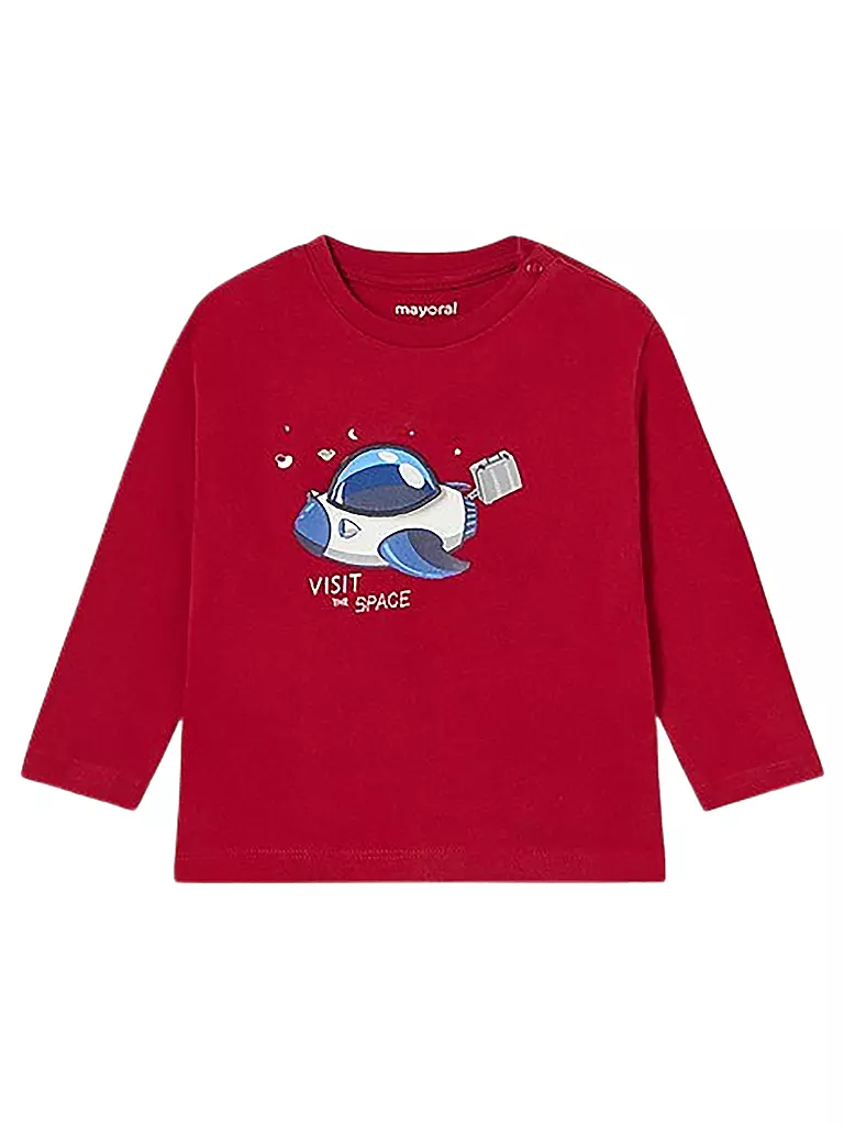 MAYORAL | Baby Langarmshirt | rot